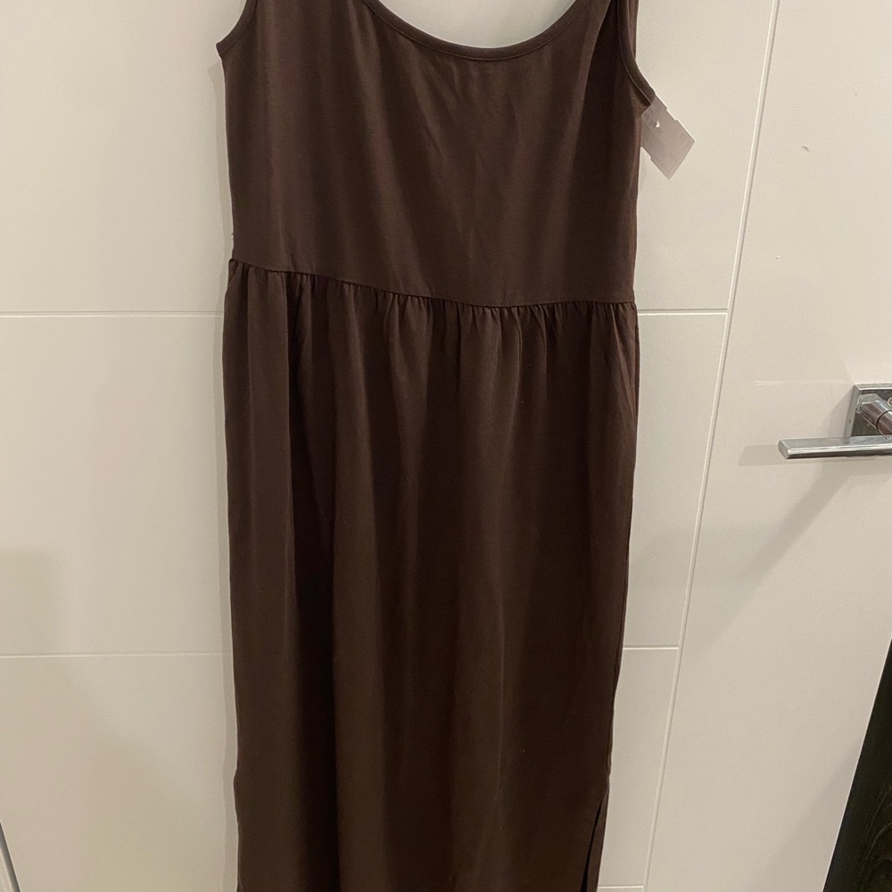Frank and Oak Brown maxi  Dress